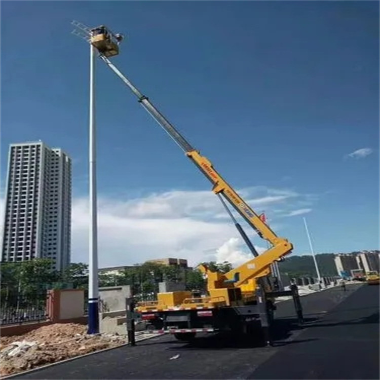 大厂县维修路灯的曲臂升降车出租